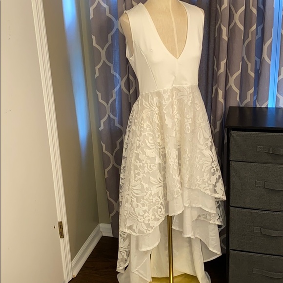 Dresses & Skirts - White High Low Special Occasion Dress